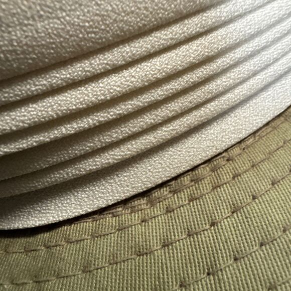 Mens Large Dorfman Pacific Hat, Cap, Headwear Fedora Size 7 1/4-3/8 green White - Picture 13 of 13